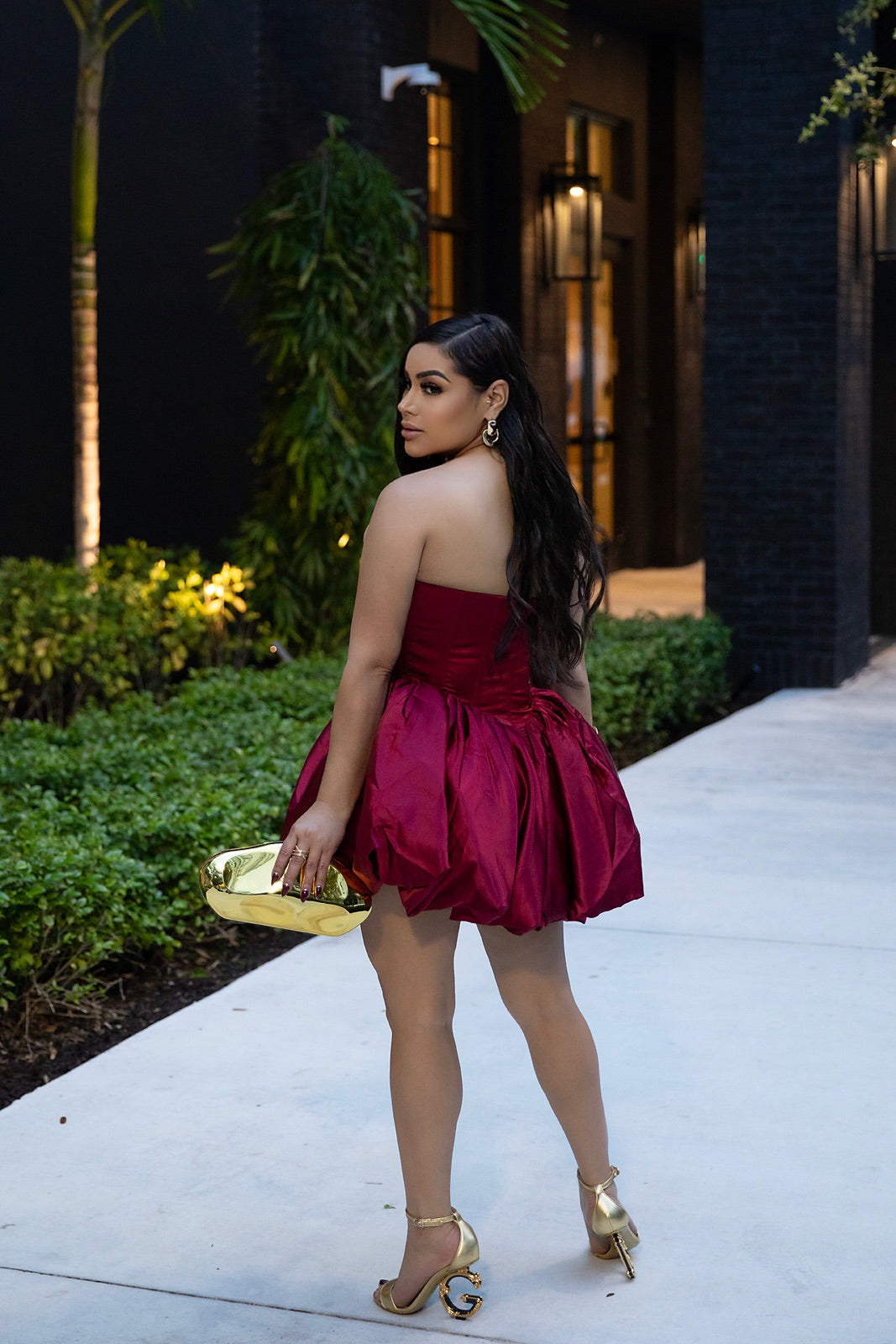 Burgundy Obsession Dress