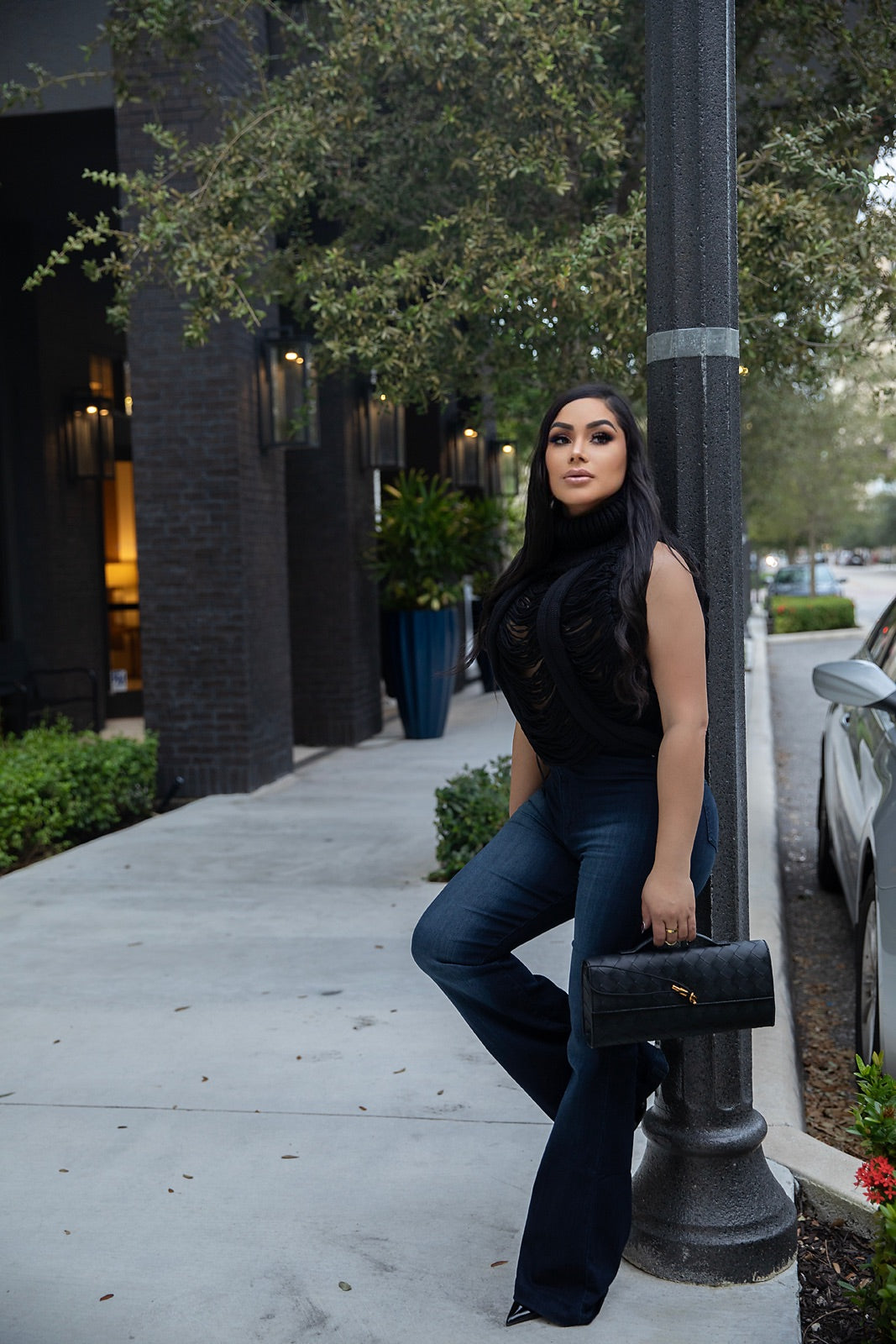 Entwined Feelings Black Top