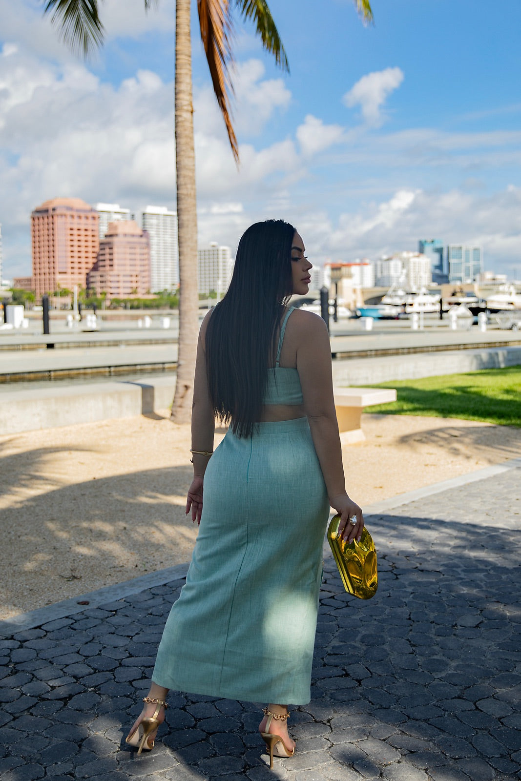 Greek Islands Skirt Set